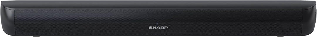 SHARP HTSB107 2.0 Soundbar 90W (USB, Bluetooth, HDMI, Optisch, AUX-In (3,5mm), Breite: 65cm), schwar