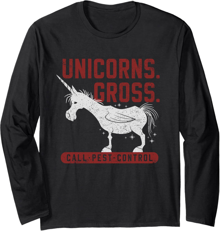 Disney and Pixar's Onward Unicorns Gross Call Pest Control Langarmshirt