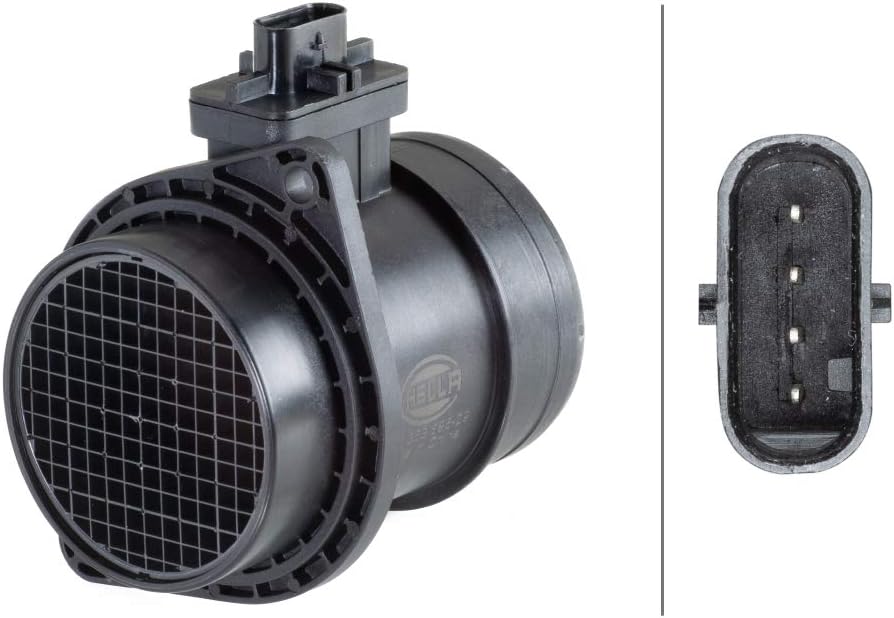 HELLA 8ET 358 095-291 Luftmassenmesser - Rohrstutzen - mit Dichtung