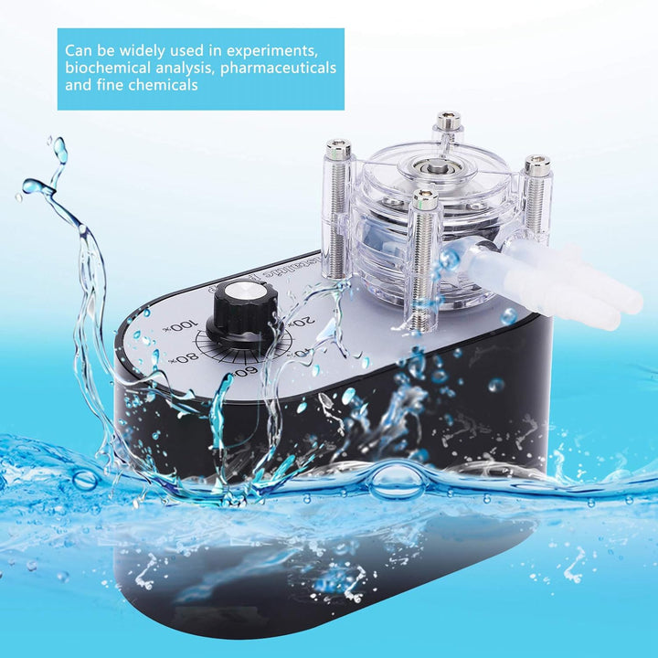 Eujgoov Peristaltikpumpe, Hochdruck mit Einem Kopf für Experimente 114-500 Ml/Min AC100-240V(EU piug