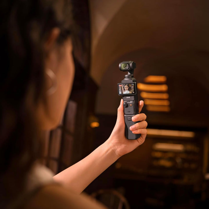 DJI Osmo Pocket 3 Power Expansion Combo, vlog kamera 4K mit Akkugriff für über 4h Aufnahmedauer, 1-Z