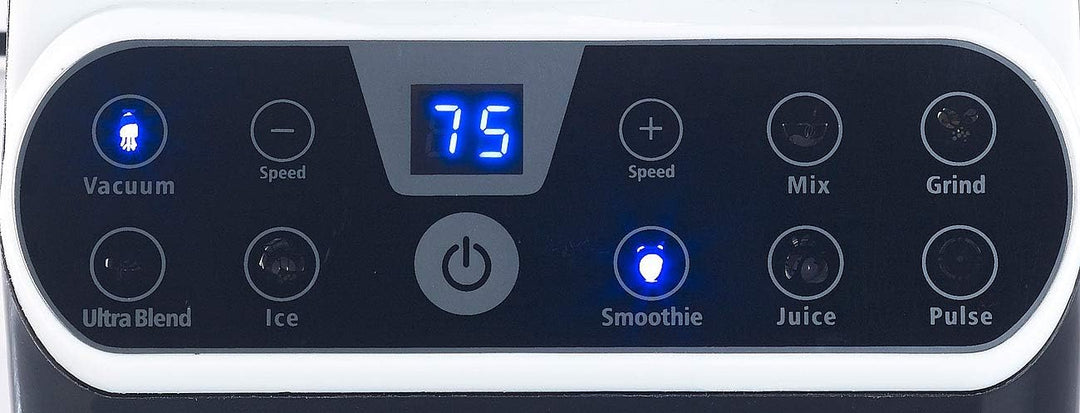 Rosenstein & Söhne Vakuum Mixer: Standmixer mit Vakuumier-Funktion & LED-Touch-Display, 1,5 l, 1.300