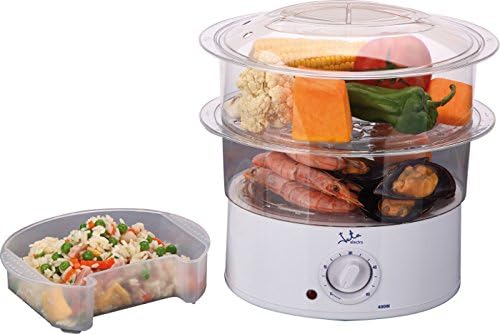 Jata CV200 Dampfgarer 25,5 x 15 x 20 cm durchsichtig 3,5 Litros, 3,5 Litros