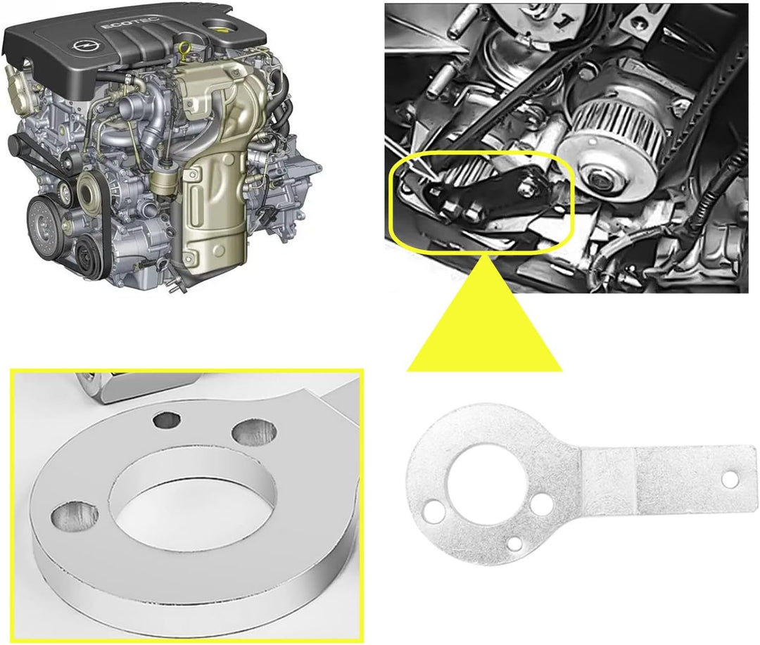 Motor Einstellwerkzeug Set Motor Zahnriemen Wechsel Arretierung Einstellwerzeug Steuerzeiten Werkzeu