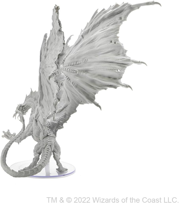 Adult Black Dragon: D&D Nolzur's Marvelous Unpainted Miniatures, Kunststoff