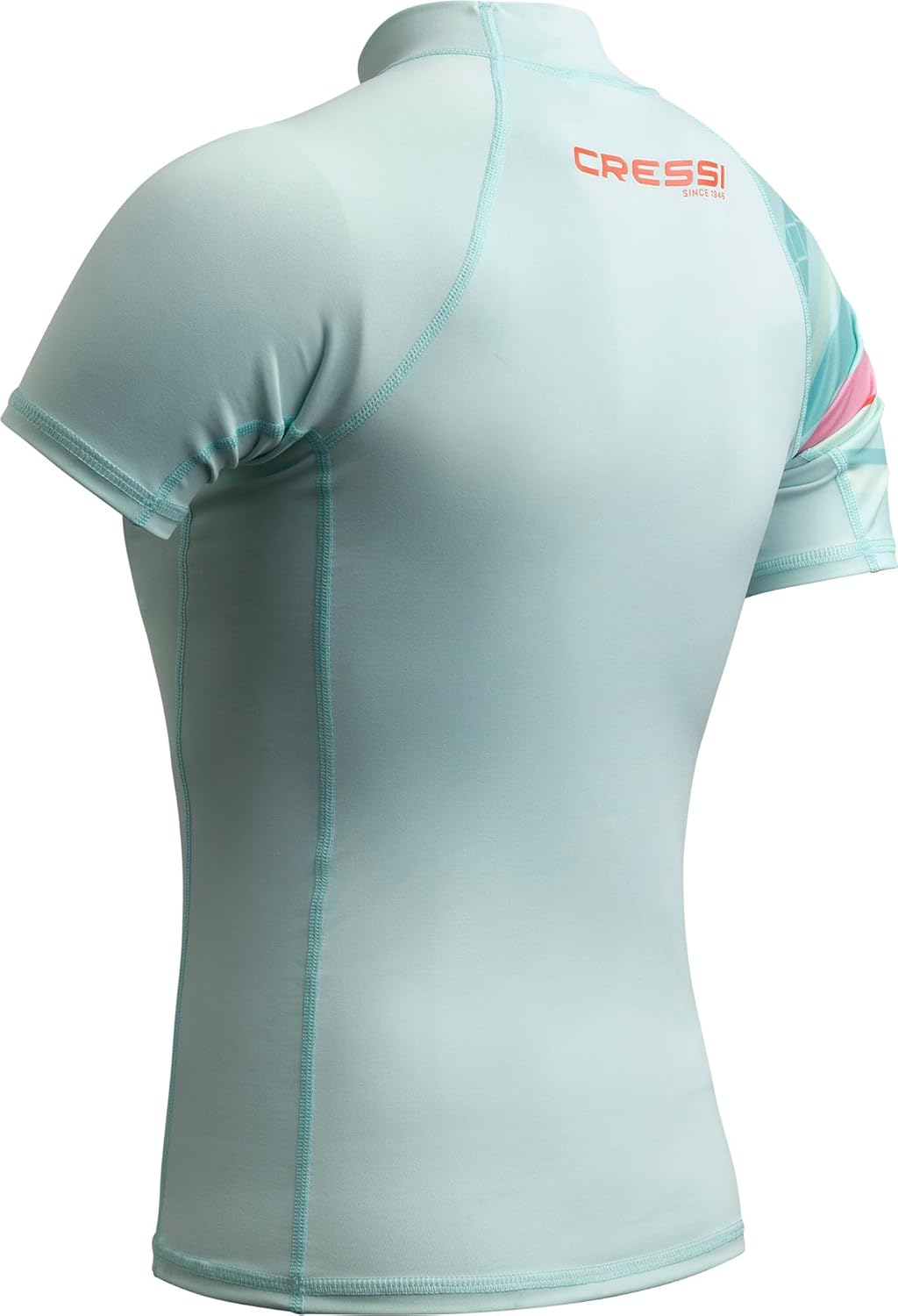 Cressi Shield Lady Rash Guard Short/SL - Protective Short Sleeve Rash Guard für SUP und Wassersport,