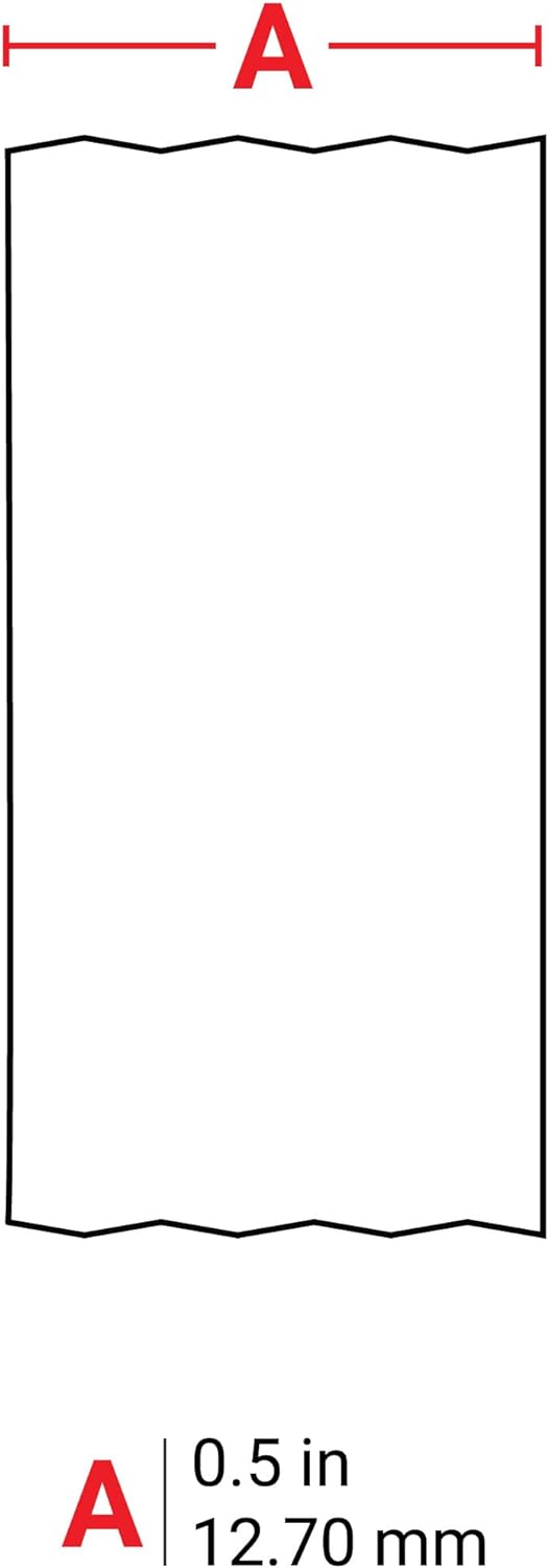 Brady (M21-500-595-WT) Vinylband für BMP21-PLUS; BMP21-LAB; BMP21 12.70 mm x 6.40 m Schwarz auf Weis