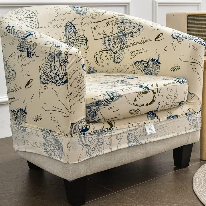 CHNSHOME Sesselbezug cocktailsessel sesselhusse tullsta sesselbezug Clubsessel Sesselüberwurf 2 Stüc