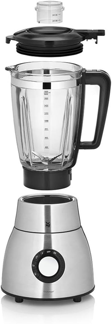 WMF Kult Pro Standmixer, 25.000 U/min, 1.400 Watt, Glasbehälter 1,8 l, Mixer Hochleistungsmixer, Smo