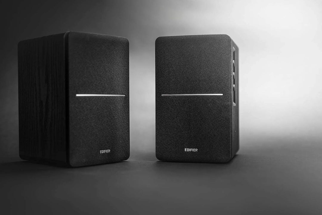 Edifier Studio R1280DB 2.0 Aktivboxen, kabellose Bluetooth Regallautsprecher in schwarz Mit Bluetoot