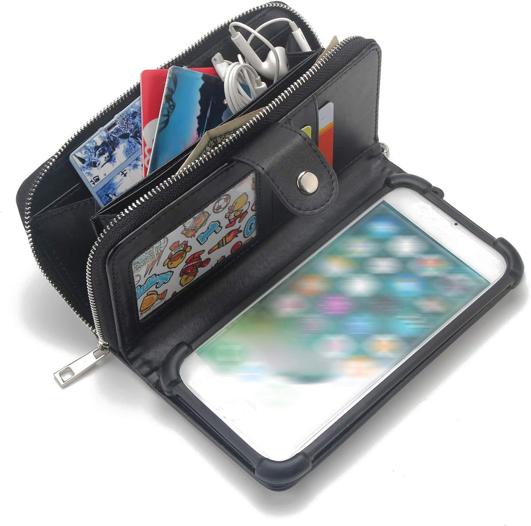 K-S-Trade Für Fairphone 4 Hülle 2in1 Handyhülle Schutzhülle Für Fairphone 4 & Portemonnee Cover Hand