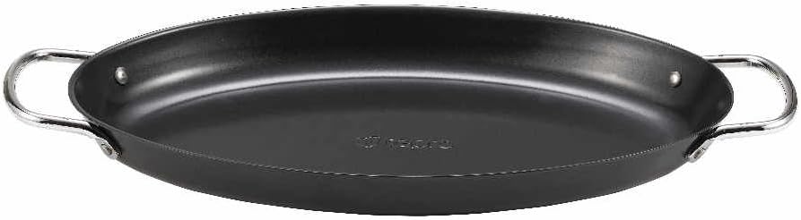 tepro Grillzubehör Grillpfanne oval mit Antihaftbeschichtung, induktionsgeeignet, oval