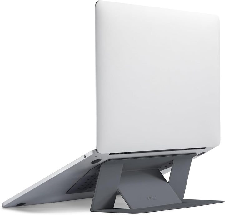 MOFT Unsichtbarer Schlanker Laptop Ständer, Selbstklebend und Faltbar Stand, Höhenverstellbar Notebo