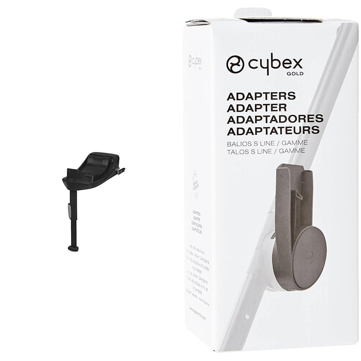 CYBEX Gold ISOFIX Basis Base One & CYBEX GOLD Babyschalen Adapter, Klein, Verbindet CYBEX/gb Autosit