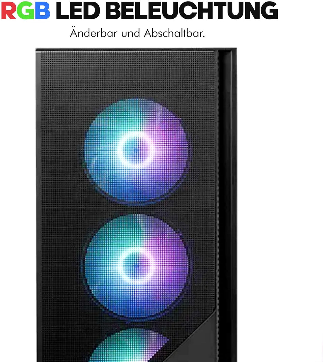 dcl24 Gaming PC Intel i9 14900KF, RTX5070Ti 16GB - 1000GB SSD, 32GB DDR5, RGB Gamer Computer mit 24x