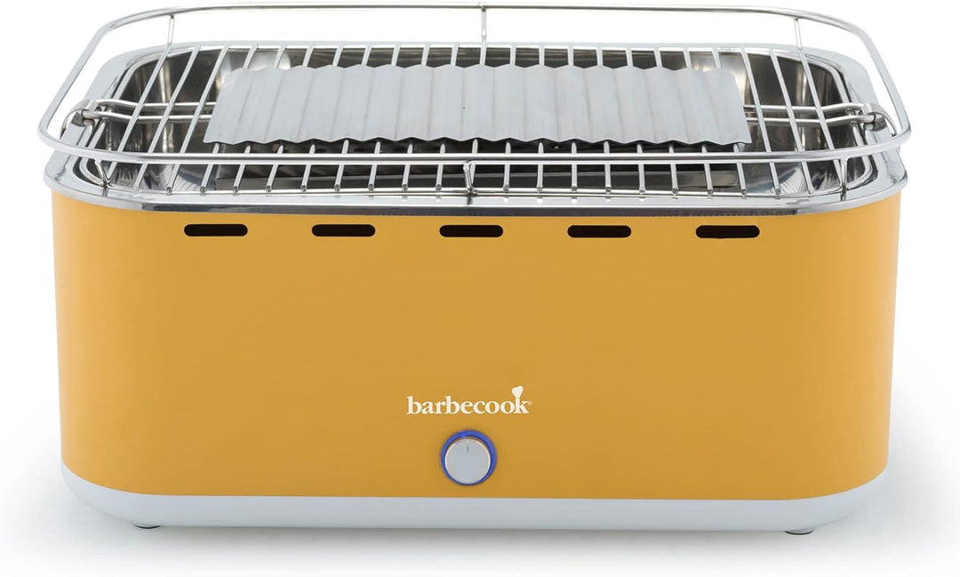 Barbecook Rauchfreier Holzkohlegrill Tischgrill mit Tragetasche geeignet für Balkon als Outdoor Camp