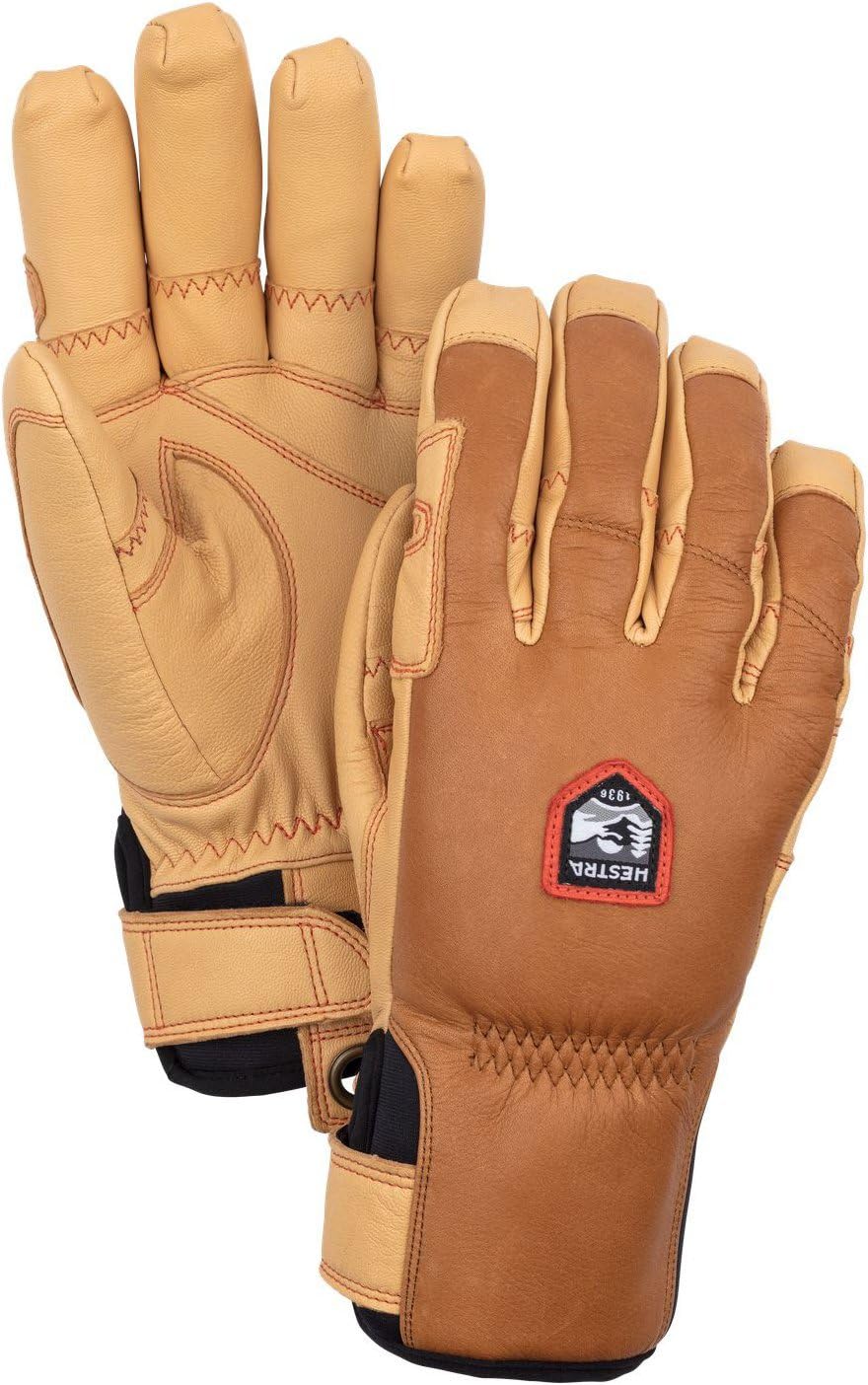 Hestra Unisex Grip Incline 5-Finger Kork/Naturbraun 7, Kork/Naturbraun 7