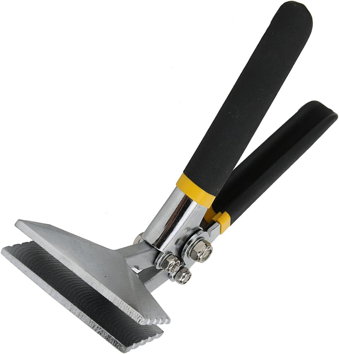 Blechbiegezange, 6-Zoll-Falzzange, multifunktionales, gerades Metall-Biegezangenwerkzeug, rutschfest