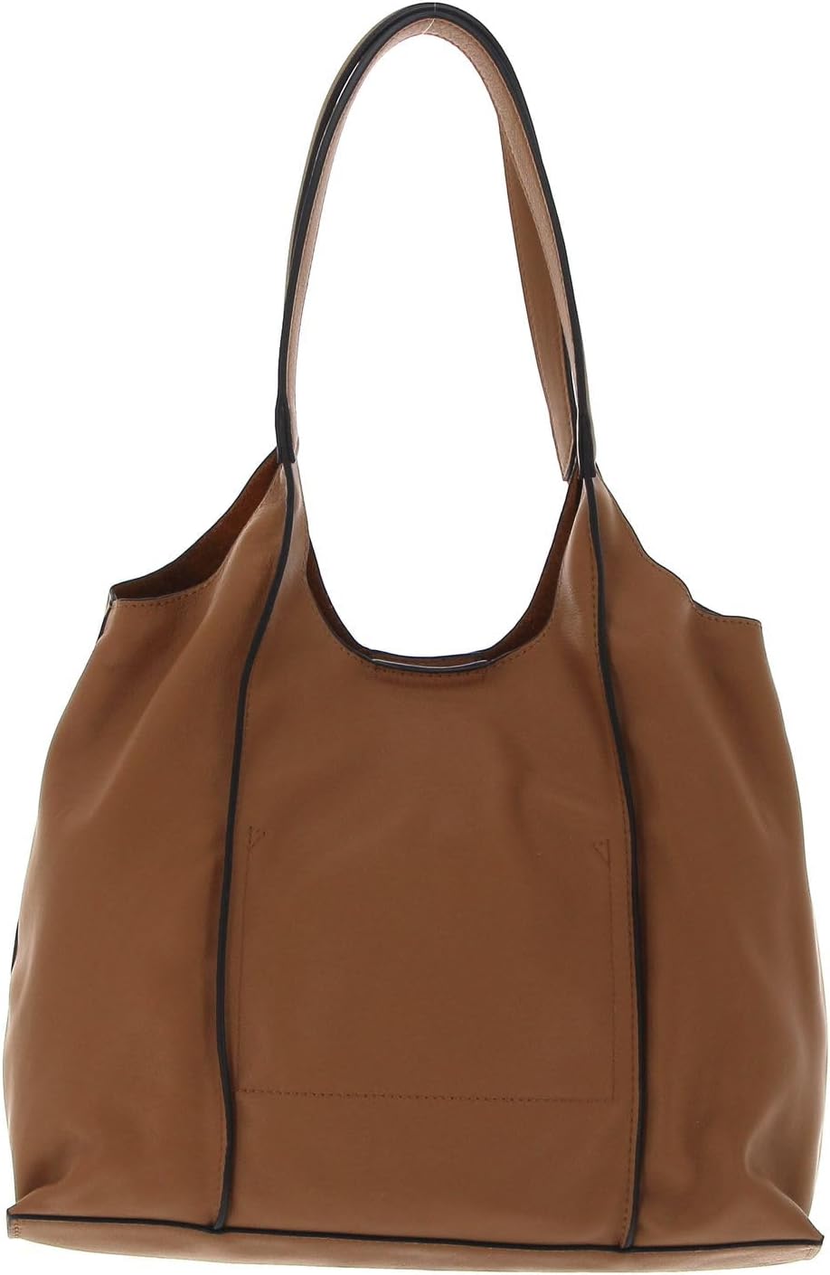 FREDsBRUDER FB Shopper Tasche Leder 34.5 cm Iced Coffee, Iced Coffee