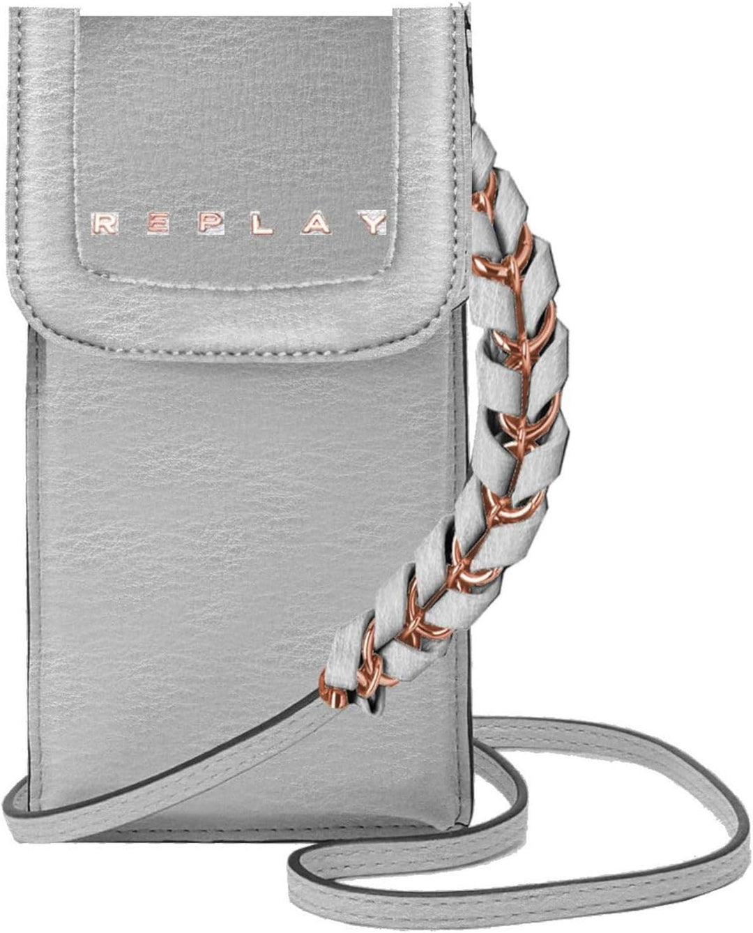 Replay - Handytasche 19 cm Silver, Silver