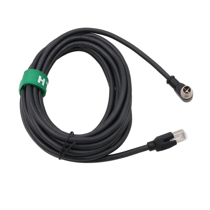 HangTon Gigabit Ethernet M12 8 Pin X-Coded RJ45 CAT 6A Netzwerk Datenkabel für Cognex Basler Sensor