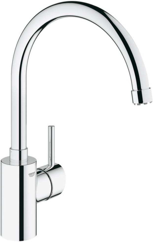GROHE Concetto - Einahnd- Spühltischbatterie (1/2", hoher Auslauf, Schwenkbegrenzung 0°/150°/360°),