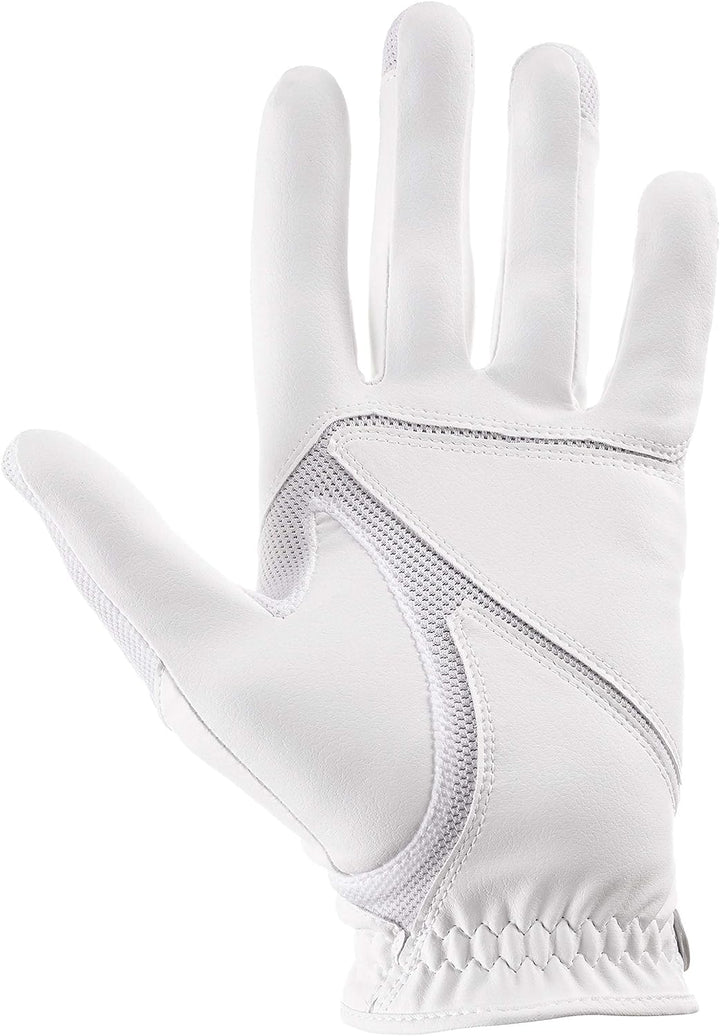 Uvex Unisex – Erwachsene Ventraxion Reithandschuhe 5-6 Weiss, 5-6 Weiss