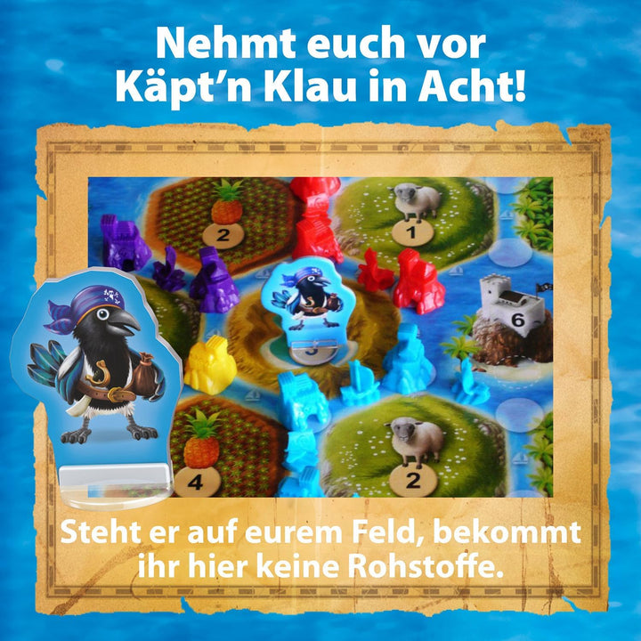 KOSMOS 697495 Catan Junior, Brettspiel für Kinder ab 6 Jahre, Kinderspiel-Variante von Siedler von C