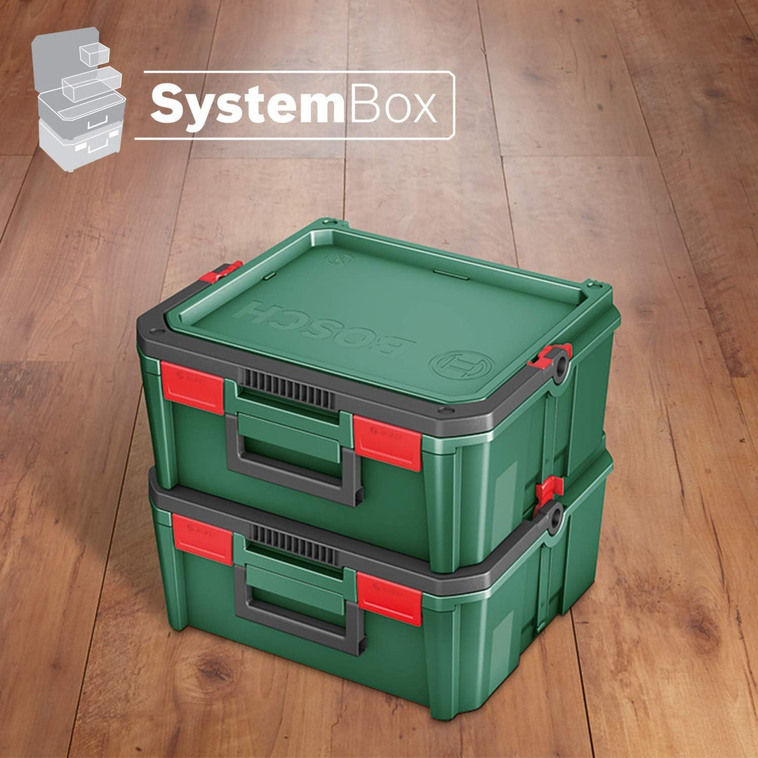 Bosch Home and Garden Bosch Werkzeugbox (für Bosch-Elektrowerkzeuge, SystemBox | Grösse M, kompatibe