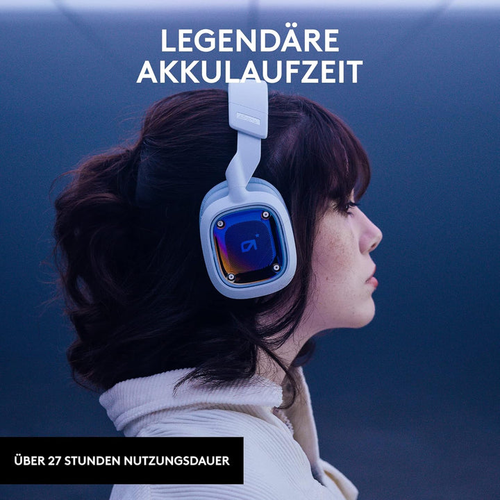 Logitech G Astro A30 Lightspeed Kabelloses Gaming-Headset A30 PS5, PS4, PC/MAC Weiss, A30 PS5, PS4,