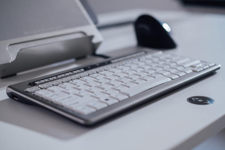 BakkerElkhuizen S-Board 840 Compact Keyboard - Kompakte Tastatur - Computer Tastatur - USB Anschluss