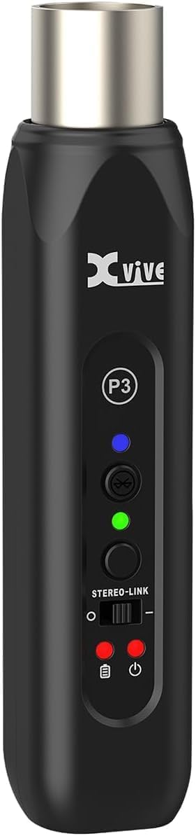 Xvive P3 XLR Bluetooth Audio-Empfänger für Mixer, aktive PA/DJ-Systeme, P3