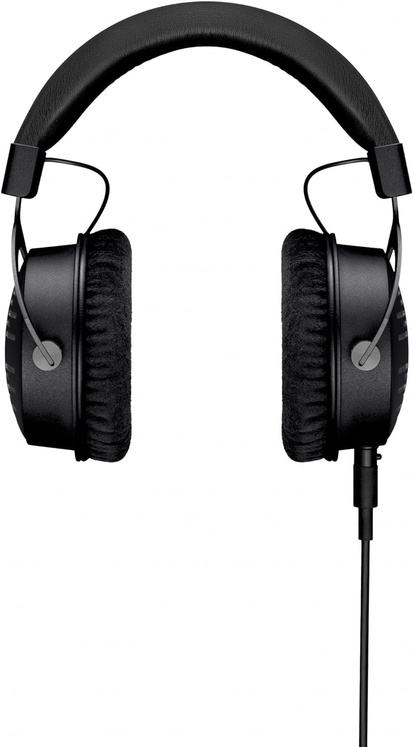 beyerdynamic DT 1990 PRO Over-Ear-Studiokopfhörer in schwarz. Offene Bauweise, steckbares Kabel Sing