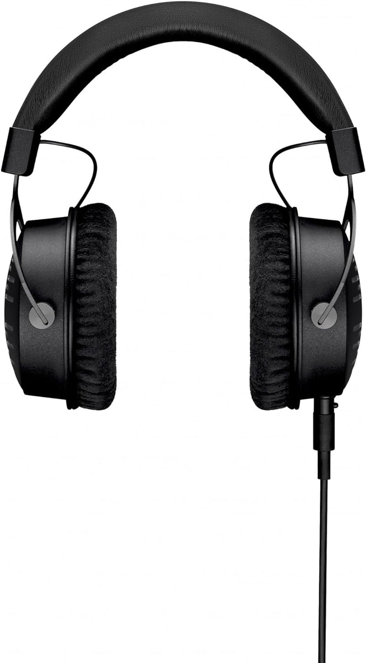 beyerdynamic DT 1990 PRO Over-Ear-Studiokopfhörer in schwarz. Offene Bauweise, steckbares Kabel Sing