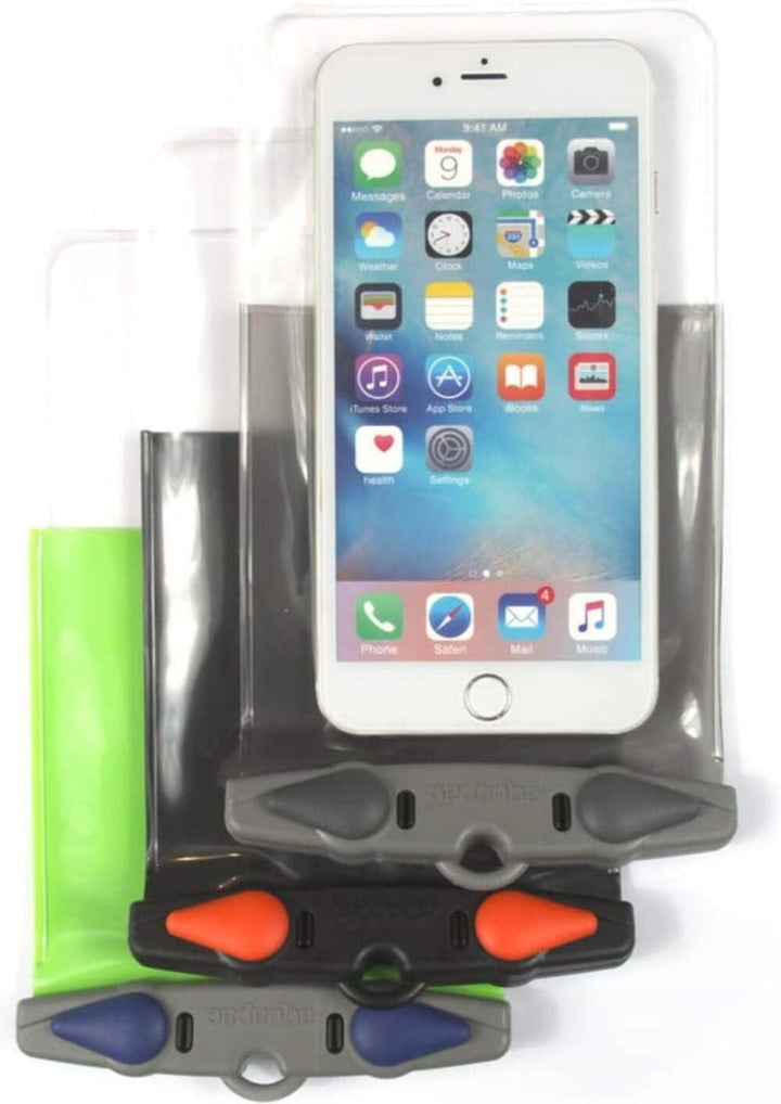 AQUAPAC Smartphone-Tasche Wasserdicht iPhone 6 Plus Case, Grau/Transparent, 20.5 x 11.5 x 2.0 cm, 0.