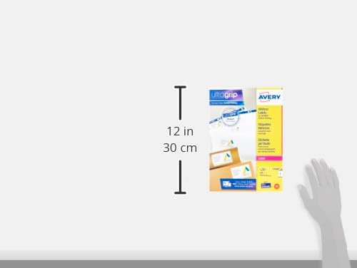 AVERY L7169-100 Box Blätter Etiketten Laser 1 Originalverpackung, 1 Originalverpackung