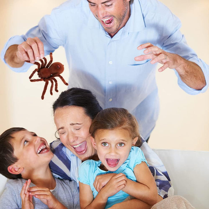 XiXiRan Ferngesteuerte Spinne Spielzeug, Ferngesteuerte Tarantel, Steuerspinne Spielzeug, Rc Spider,