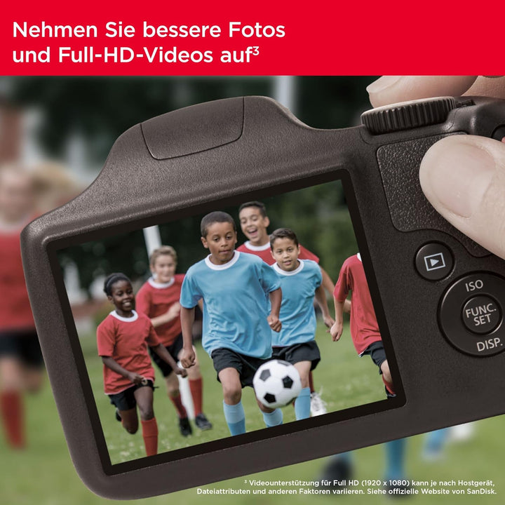 SanDisk Ultra SDXC UHS-I Speicherkarte 512 GB (Für Kompaktkameras der Einstiegs- und Mittelklasse, F