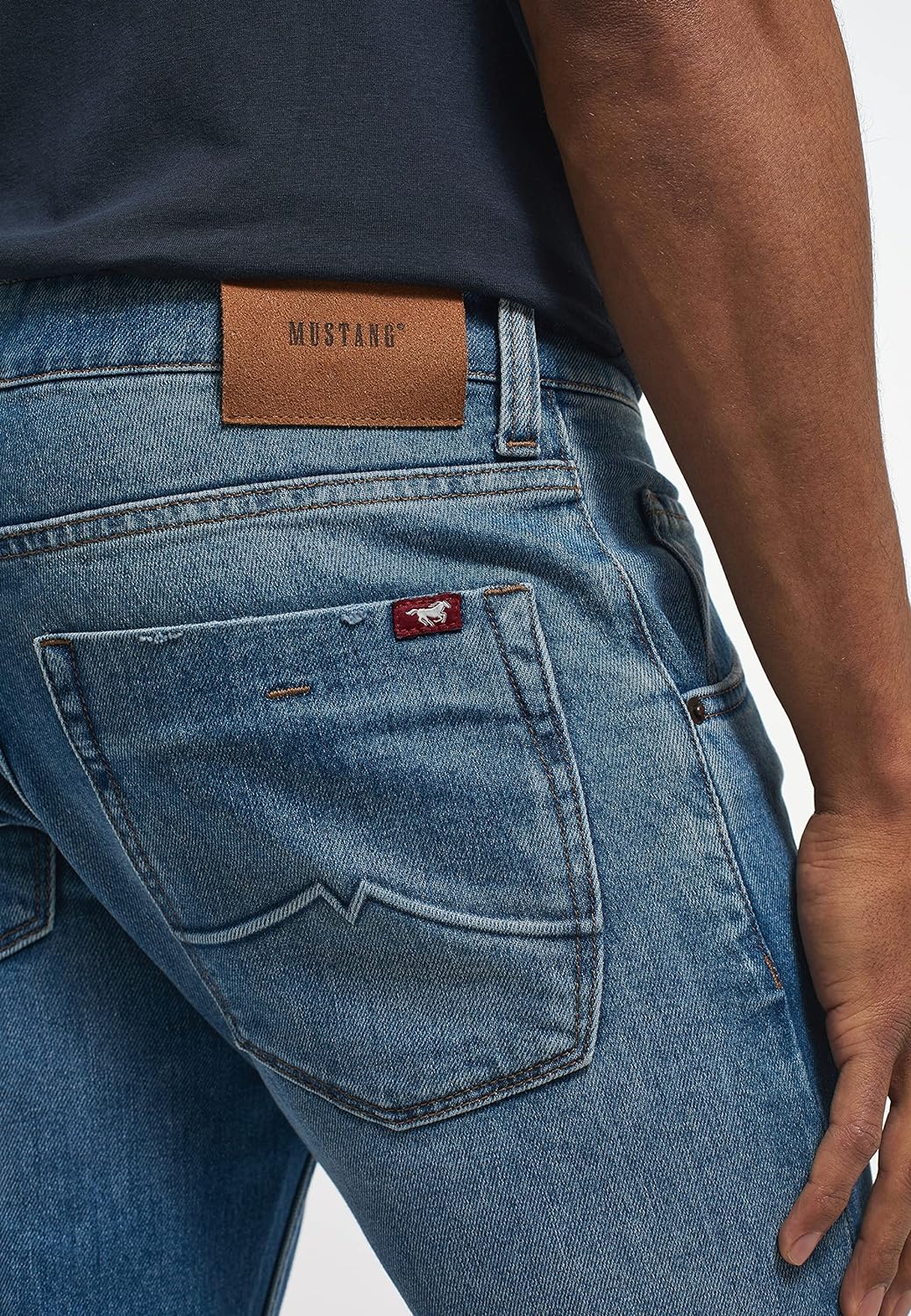 MUSTANG Herren Straight Fit Fit Style Michigan Straight