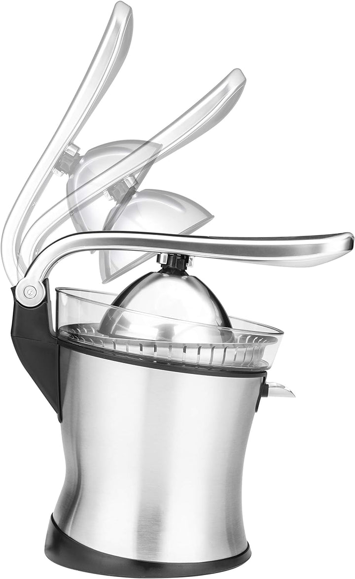GASTROBACK 41150 Zitruspresse Advanced Pro S, 100 Watt, Aluminiumguss, Automatischer Anlauf, Edelsta