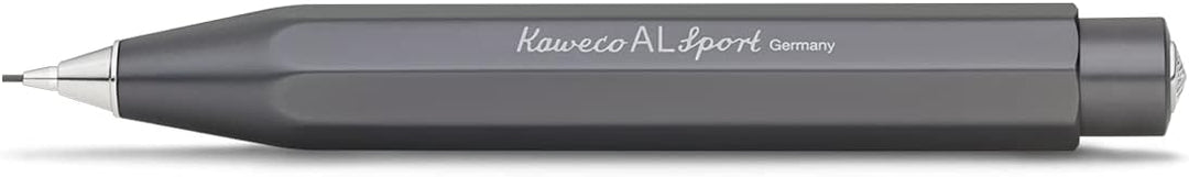 Kaweco AL Sport Druckbleistift 0.7mm HB I 12 g Minenbleistift aus hochwertigem Aluminium I Seidenglä