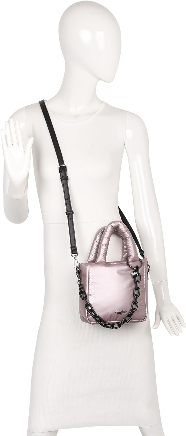 Buffalo Damen Boxy05 Nice Metal Powder Handtasche, One Size