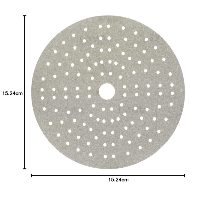 100x MIRKA Haftschleifscheibe IRIDIUM Grip 121L 150mm K.500 f.HO/Metall/Lack/Ku. Korn P500, Korn P50