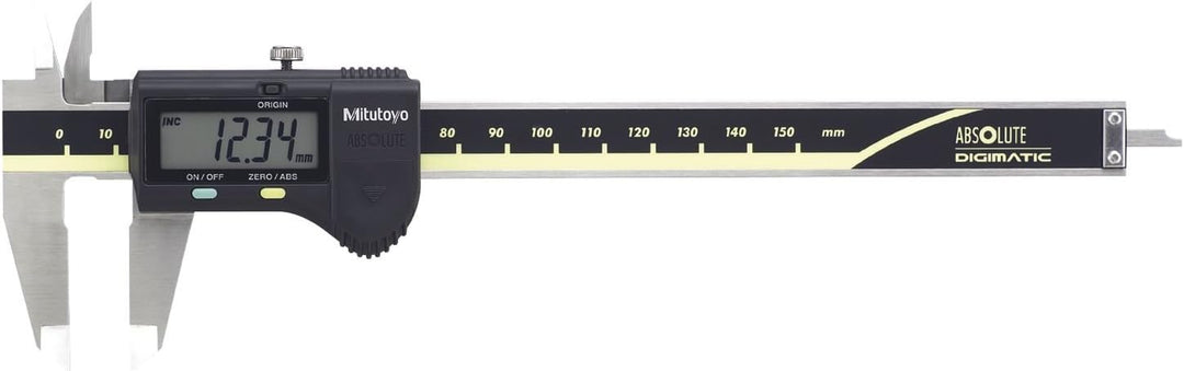 MITUTOYO Digital Messschieber mit Datenausgang DIN 862, Messbereich 0-150 mm, 1 Stück,500-161-30