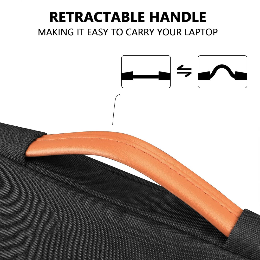 TECOOL Hülle Tasche Kompatibel mit MacBook Air 13 Zoll 2022 2021 2020 2019 2018 A2337 M1/A2179/A1932