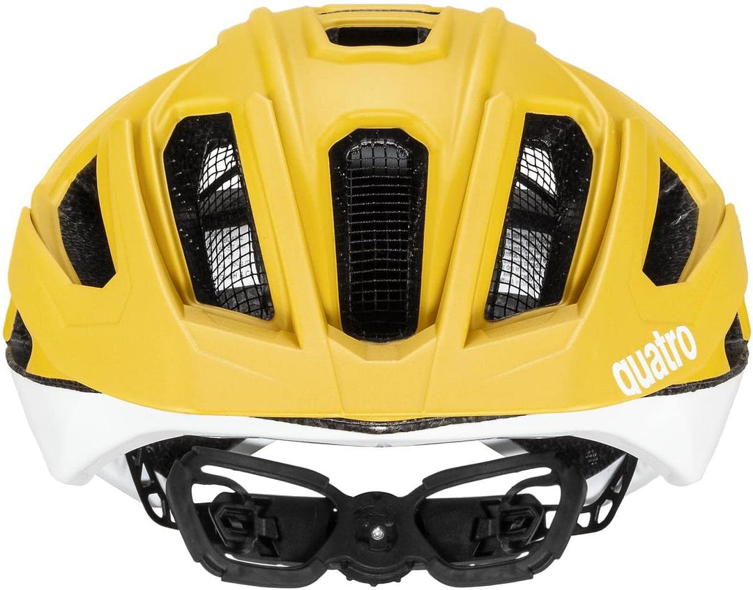 Uvex Quatro CC All Mountain Enduro MTB Fahrrad Helm matt gelb 2024 56-61 cm, 56-61 cm