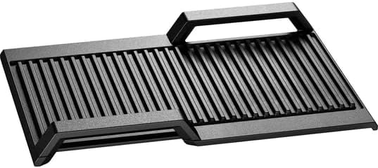 Siemens HZ390522 Grillplatte, Schwarz Single, Single
