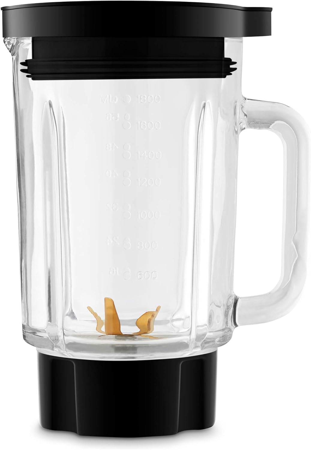 Ufesa BS4950B Opal Black Standmixer, 2100 W Leistung, Geschwindigkeitsregelung, Programme für Smooth