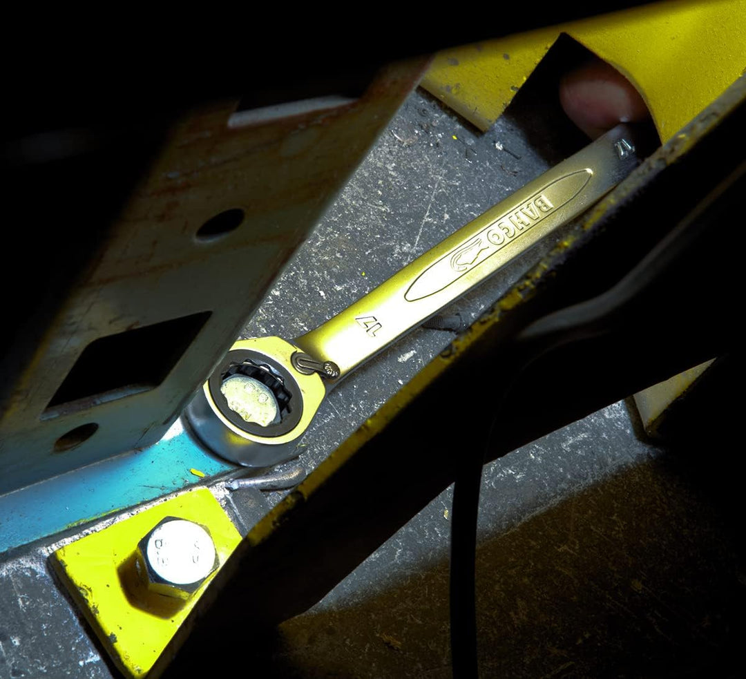 Bahco 1RM-27 Knarren-Ring-Maulschluessel 27mm