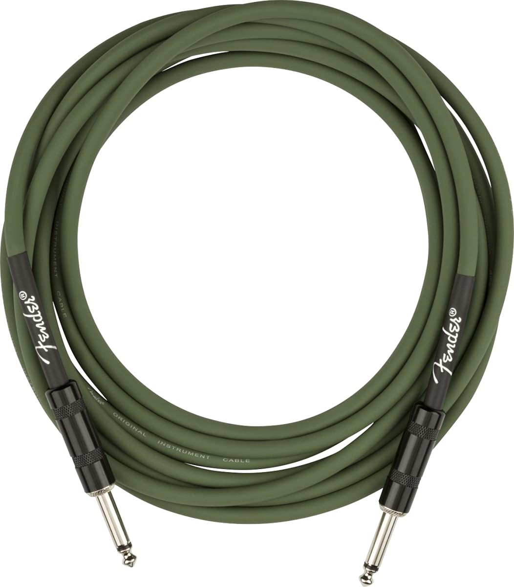 Fender® »STRUMMER PRO CABLE - GRAB GREEN« Joe Strummer Signature Instrumentenkabel - 4 Meter